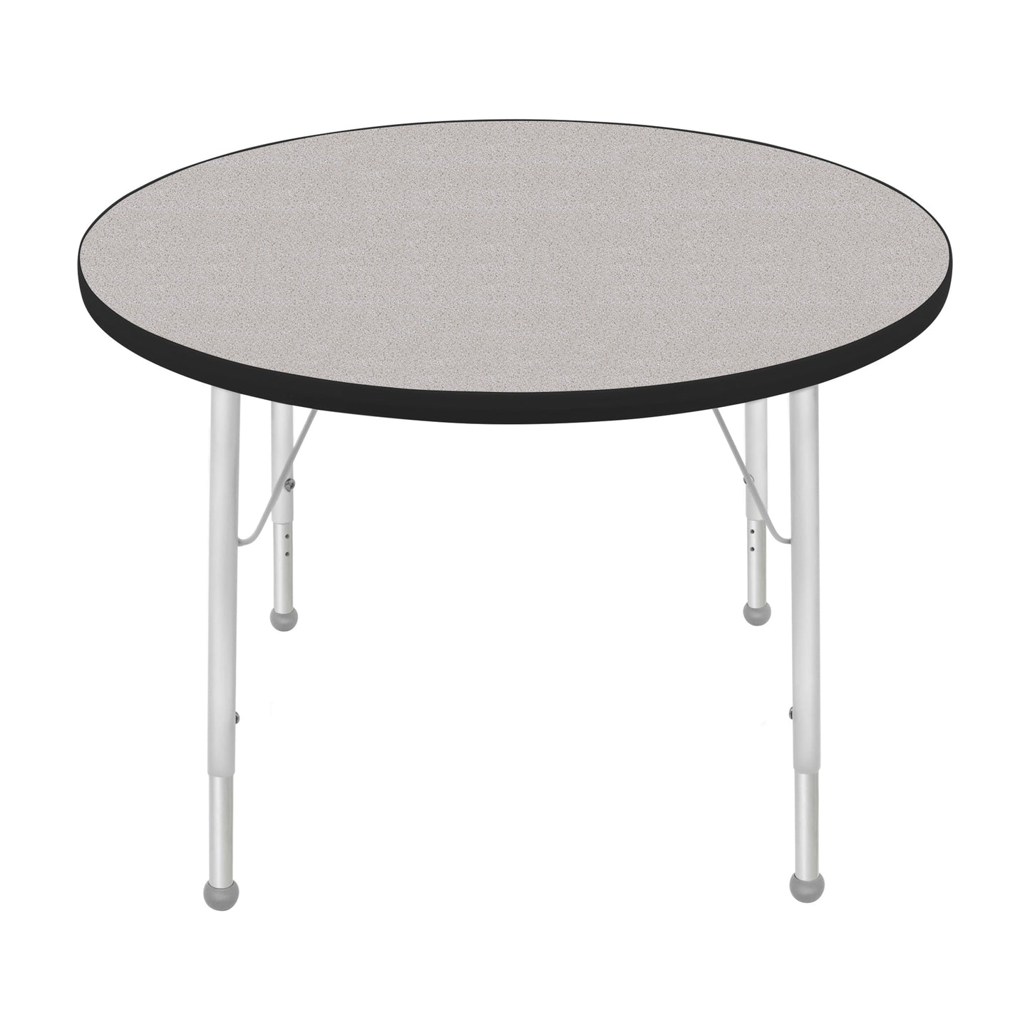 Mahar Creative Colors Large Round Creative Colors Activity Table with Heavy Duty Laminate Top (36" Diameter x 22-30"H) - SchoolOutlet