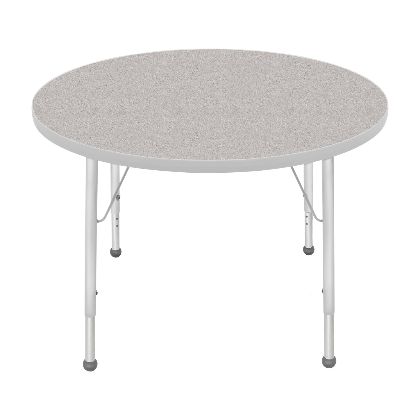 Mahar Creative Colors Large Round Creative Colors Activity Table with Heavy Duty Laminate Top (36" Diameter x 22-30"H) - SchoolOutlet