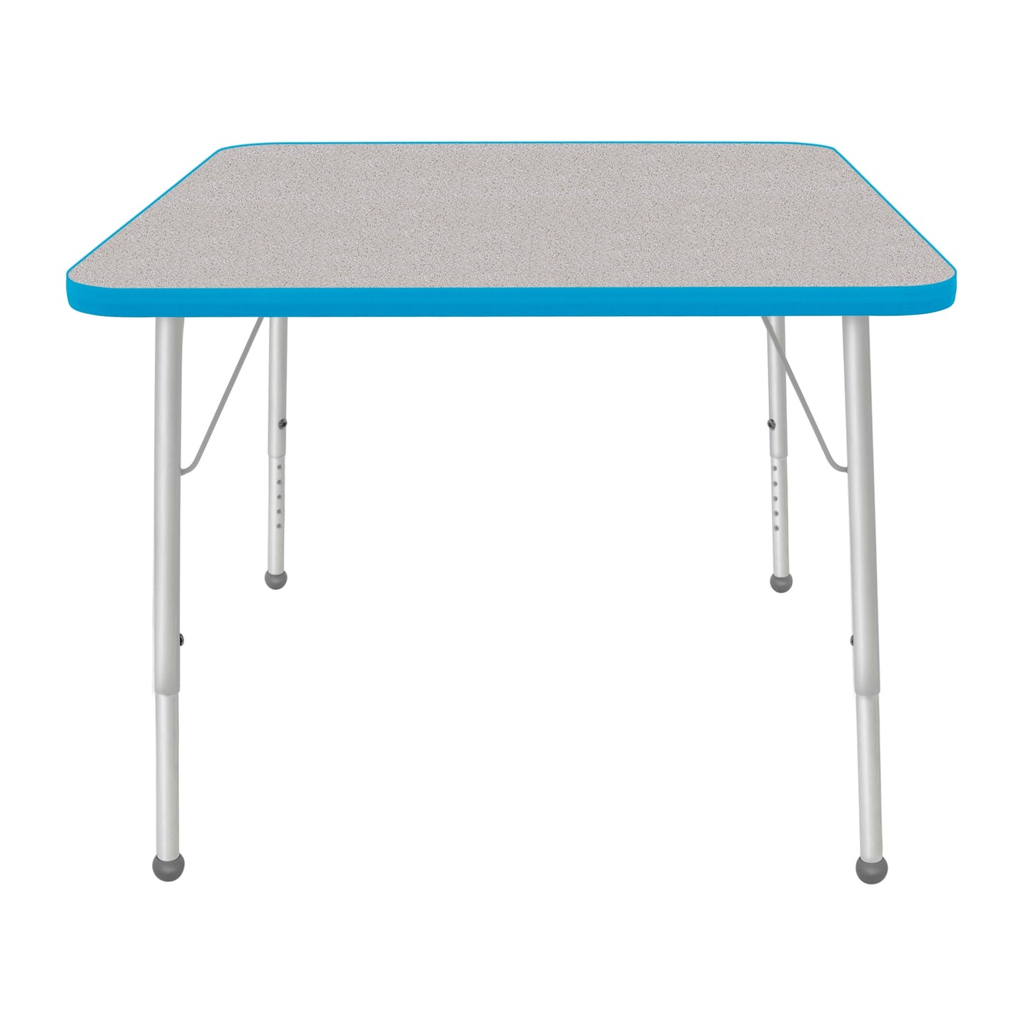 Mahar Creative Colors Large Square Creative Colors Activity Tables with Heavy Duty Laminate Top (36"W x 36"L x 21-30"H) - SchoolOutlet