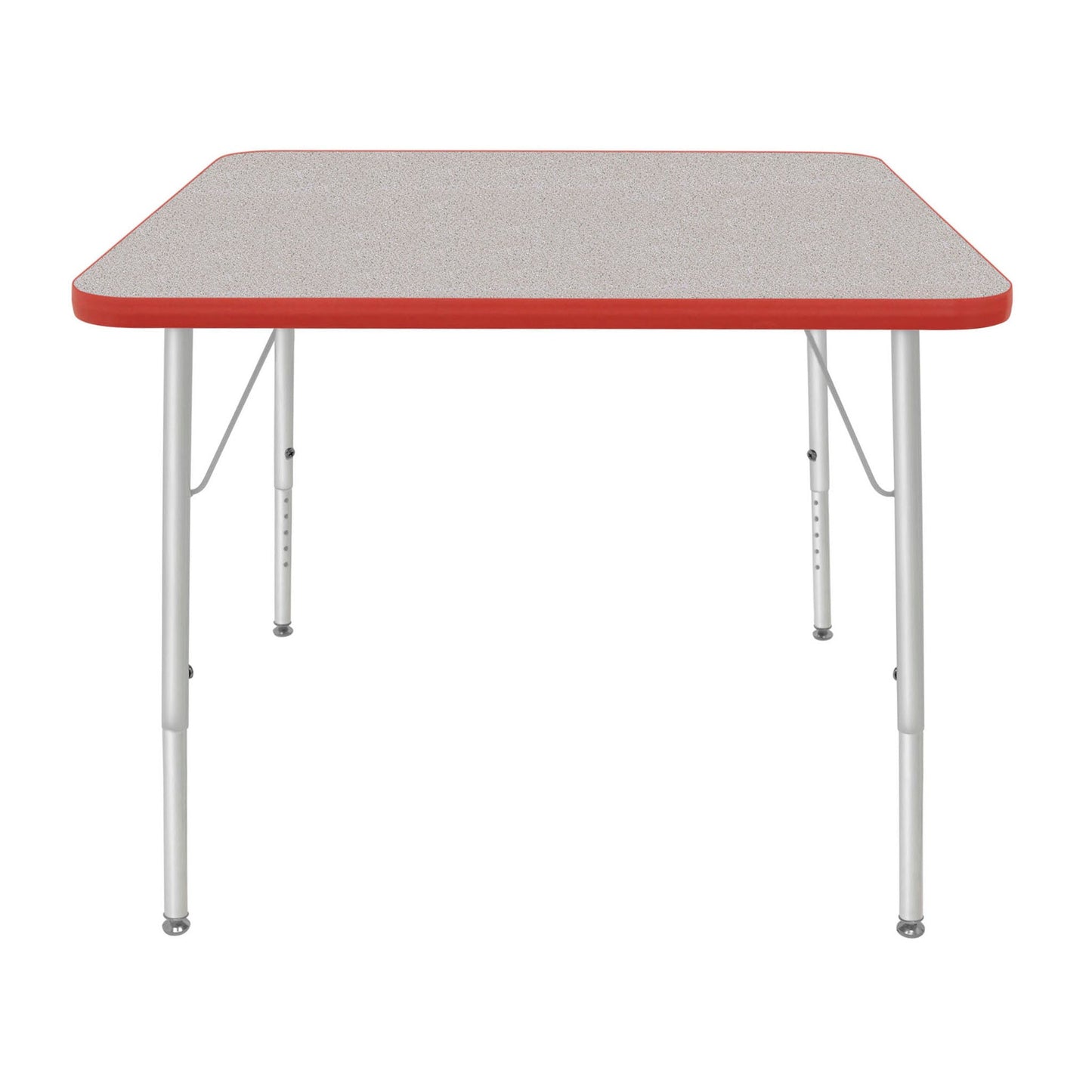 Mahar Creative Colors Large Square Creative Colors Activity Tables with Heavy Duty Laminate Top (36"W x 36"L x 21-30"H) - SchoolOutlet