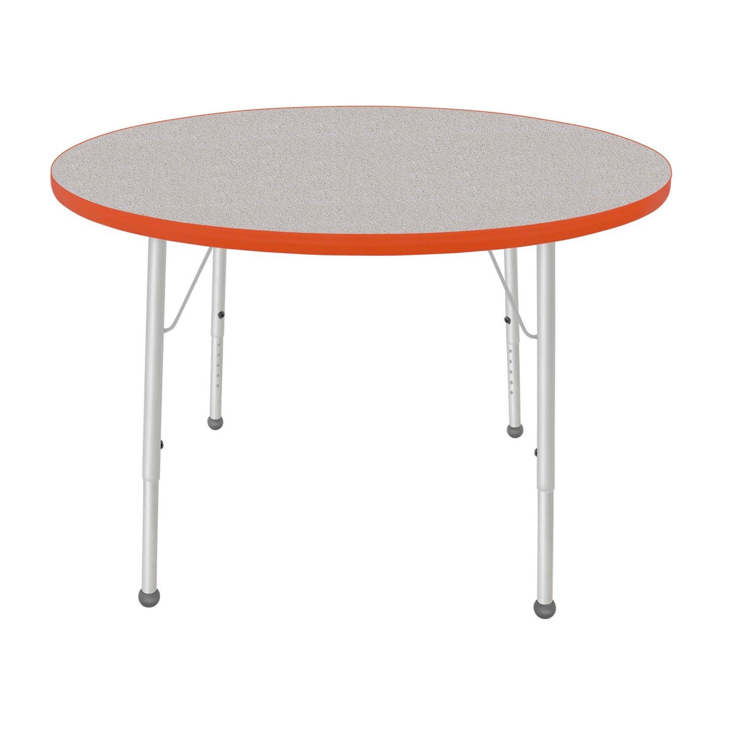 Mahar Creative Colors Large Round Creative Colors Activity Table with Heavy Duty Laminate Top (42" Diameter x 21-30"H) - SchoolOutlet