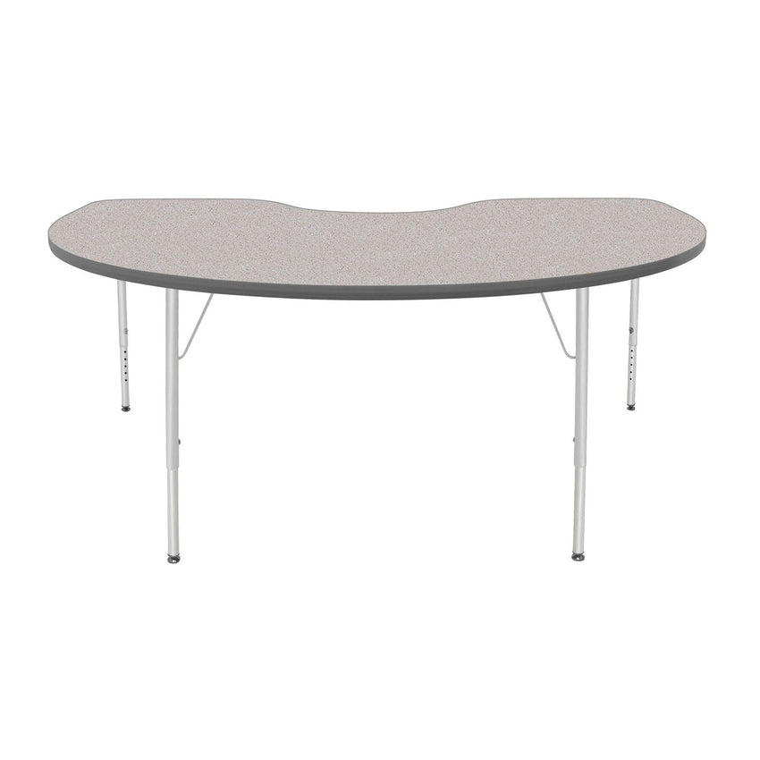 Mahar Creative Colors Kidney Creative Colors Activity Table with Heavy Duty Laminate Top