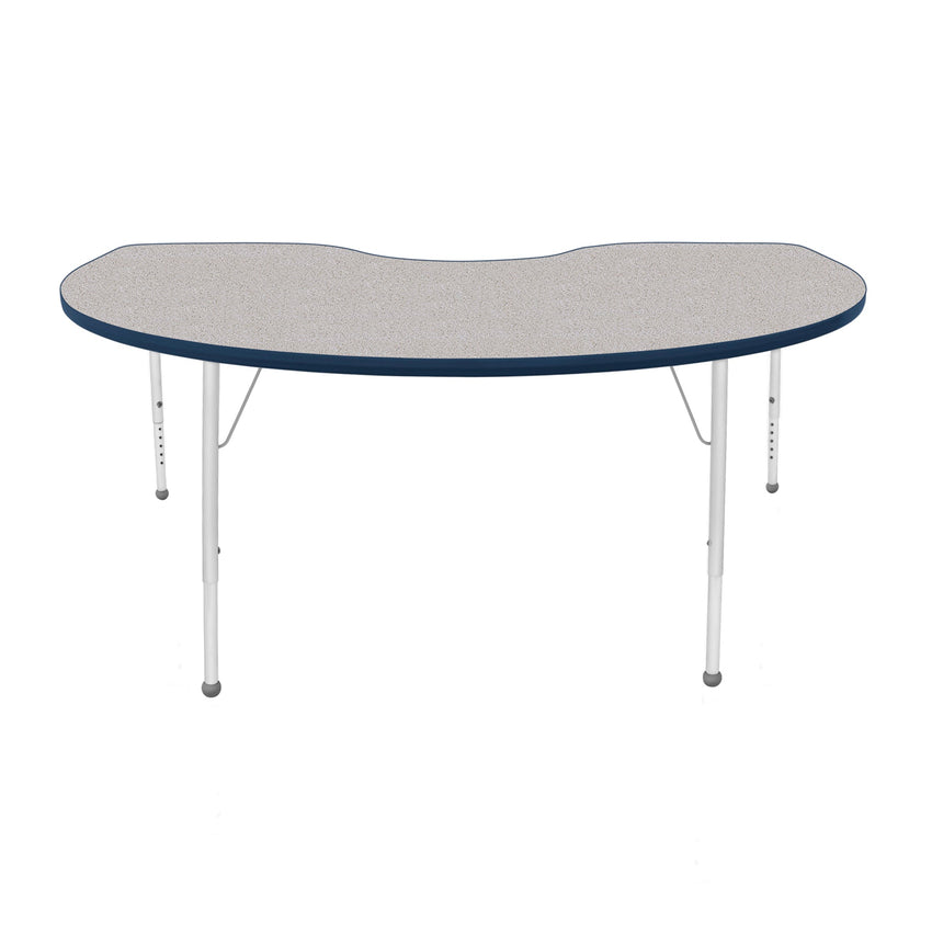 Mahar Creative Colors Kidney Creative Colors Activity Table with Heavy Duty Laminate Top