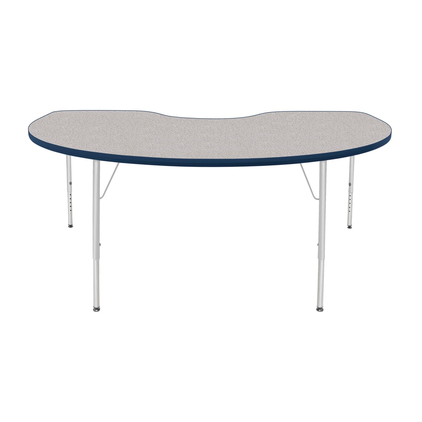 Mahar Creative Colors Kidney Creative Colors Activity Table with Heavy Duty Laminate Top (48"W x 72"L x 22-30"H) - SchoolOutlet