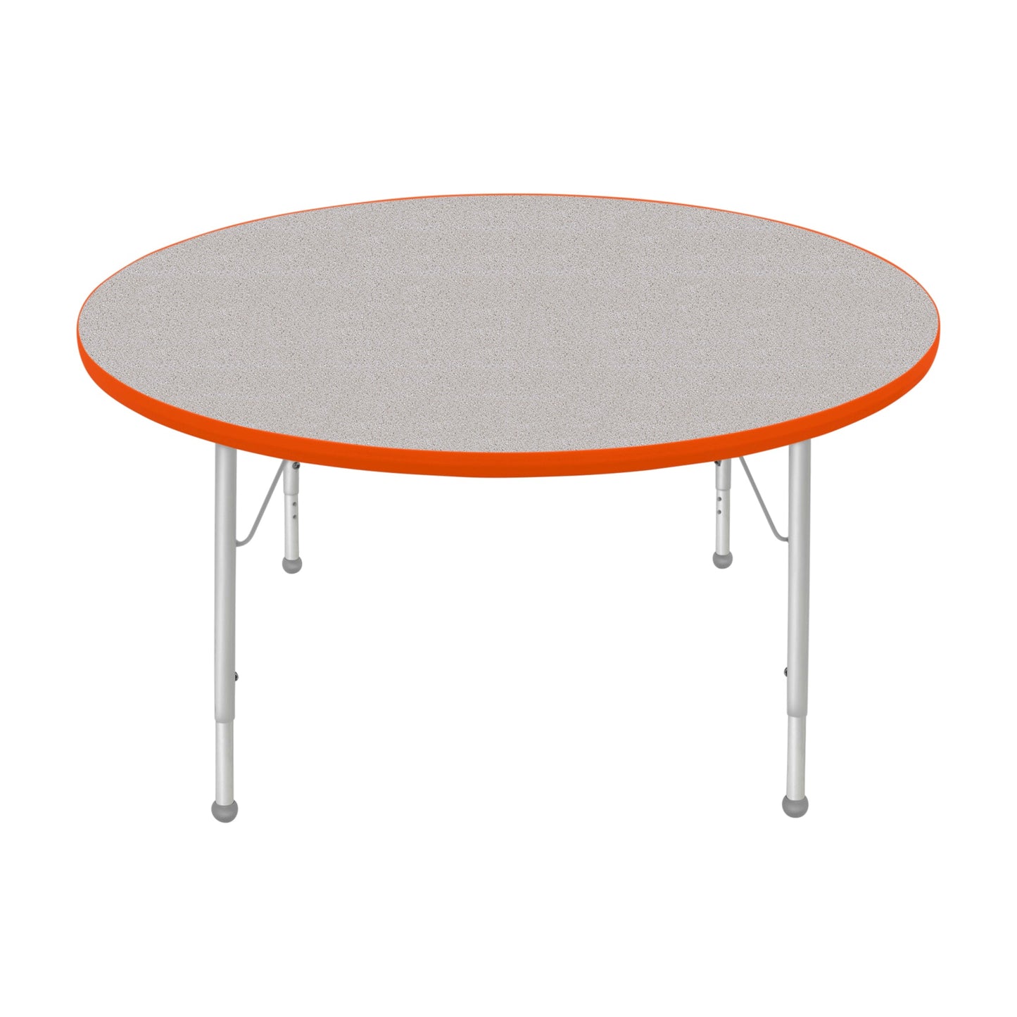 Mahar Creative Colors Large Round Creative Colors Activity Table with Heavy Duty Laminate Top (48" Diameter x 22-30"H) - SchoolOutlet