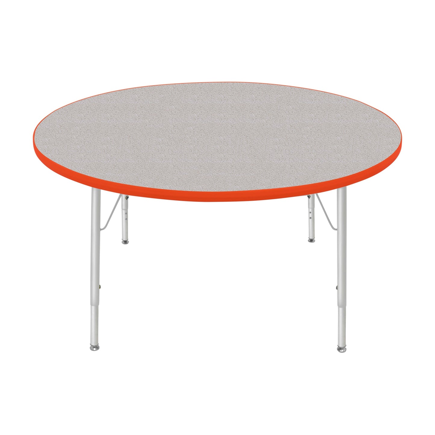 Mahar Creative Colors Large Round Creative Colors Activity Table with Heavy Duty Laminate Top (48" Diameter x 22-30"H) - SchoolOutlet