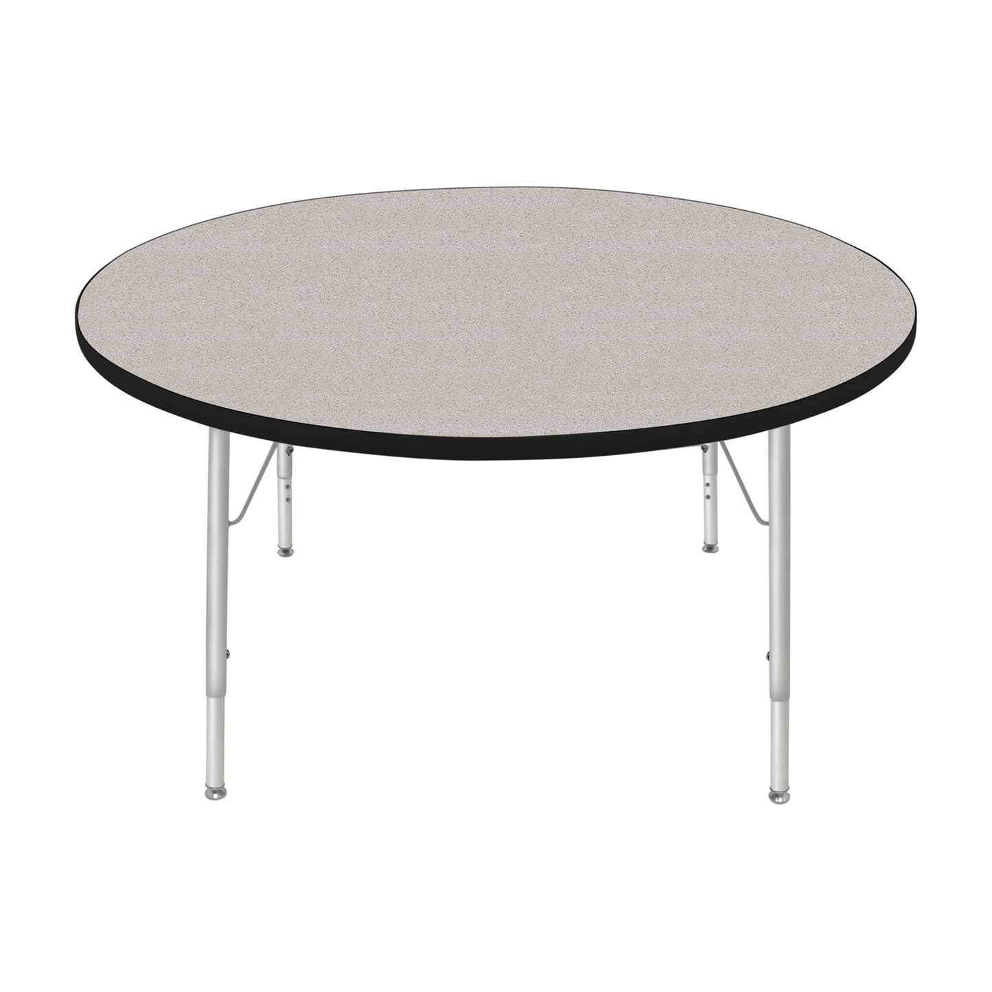 Mahar Creative Colors Large Round Creative Colors Activity Table with Heavy Duty Laminate Top (48" Diameter x 22-30"H) - SchoolOutlet