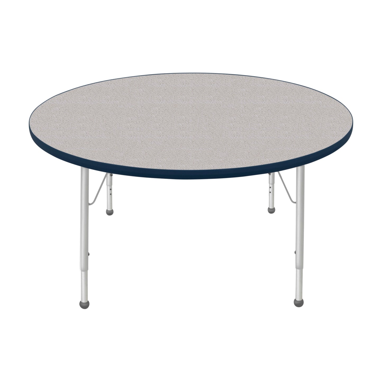 Mahar Creative Colors Large Round Creative Colors Activity Table with Heavy Duty Laminate Top (48" Diameter x 22-30"H) - SchoolOutlet