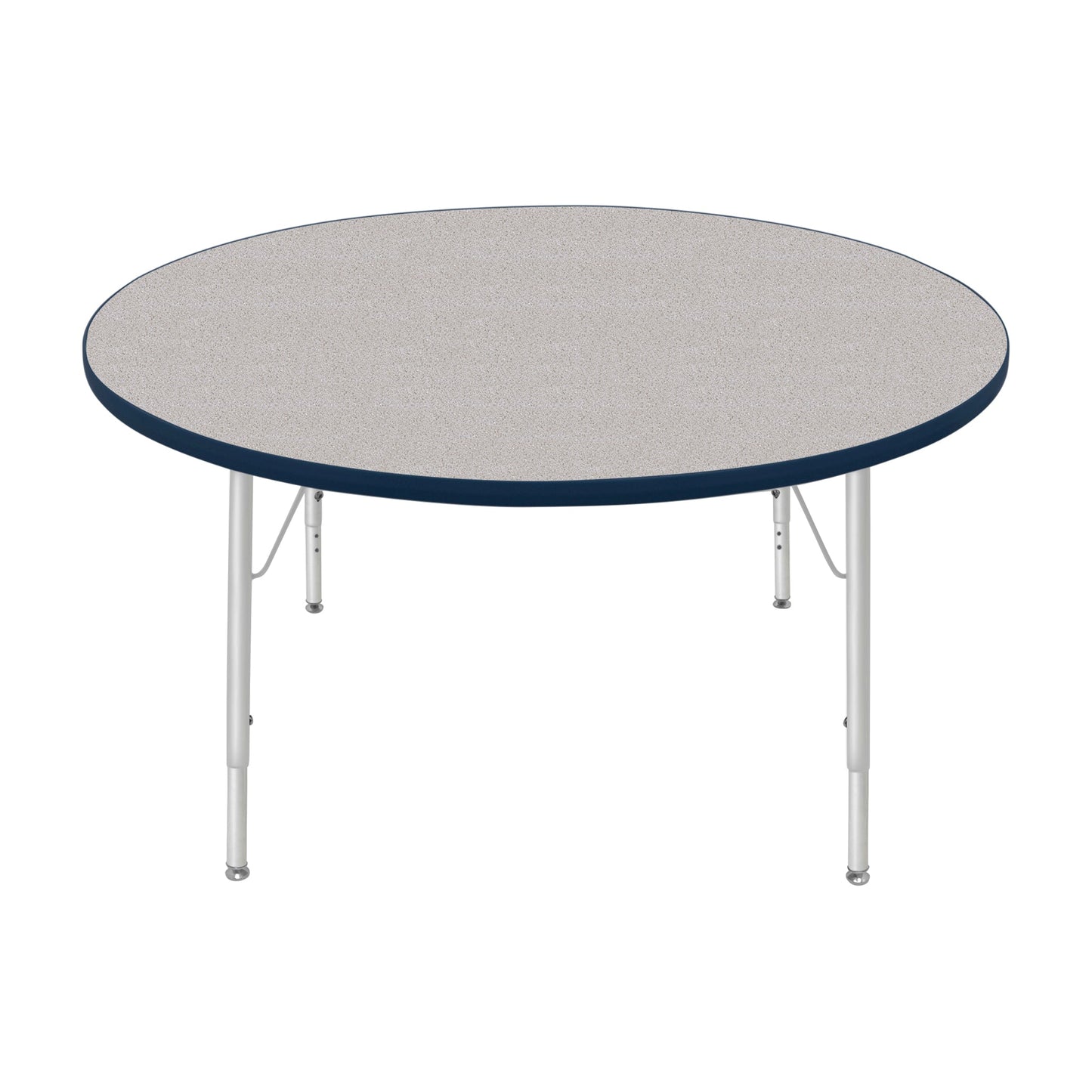 Mahar Creative Colors Large Round Creative Colors Activity Table with Heavy Duty Laminate Top (48" Diameter x 22-30"H) - SchoolOutlet