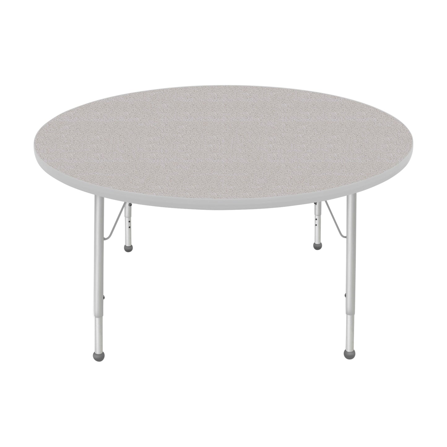 Mahar Creative Colors Large Round Creative Colors Activity Table with Heavy Duty Laminate Top (48" Diameter x 22-30"H) - SchoolOutlet