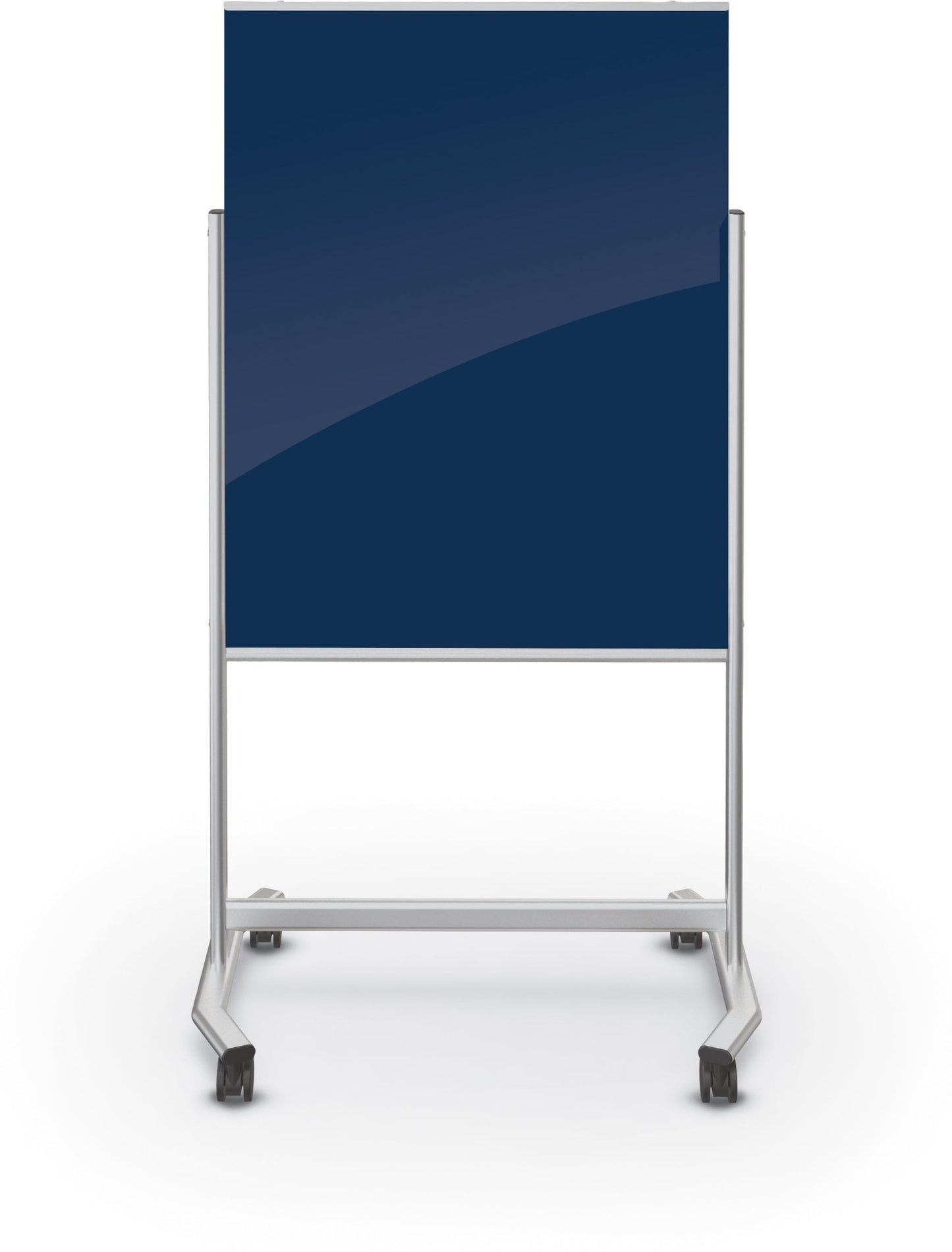 Mooreco Visionary Move Mobile Magnetic Glassboard - 4'H x 3'W (Mooreco 74950) - SchoolOutlet