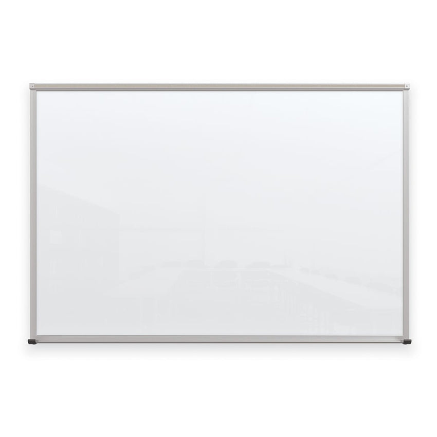 Mooreco 4'W X 3'H - Framed Visionary Board - Glossy White (Mooreco 14800) - SchoolOutlet