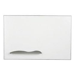 Mooreco Ultra Trim - Porcelain Markerboard, Silver - 4'H x 5'W (Mooreco 2029F)