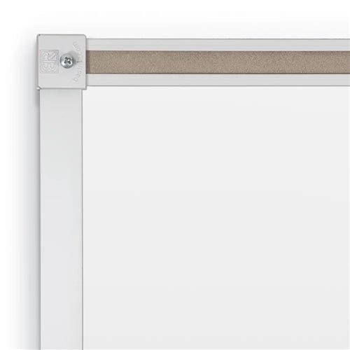 Mooreco Porcelain Steel Whiteboard - Deluxe Aluminum Trim 1.5'H X 2'W (Mooreco 202AA) - SchoolOutlet