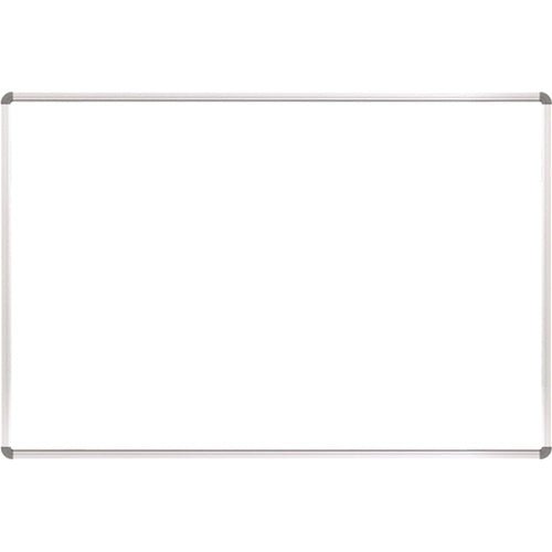 Mooreco Euro Trim - Porcelain Markerboard - 4'H x 4'W (Mooreco 202RD) - SchoolOutlet