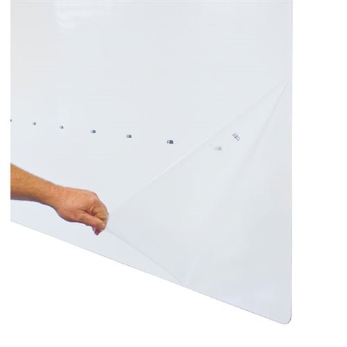 Mooreco Elemental Frameless Magnetic Whiteboard - 4'H x 8'W (Mooreco 208JH-25) - SchoolOutlet