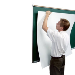 Mooreco Magnetic Markerboard Sheet Adhesive Back - 4'H x 4'W (Mooreco 208S4X4)