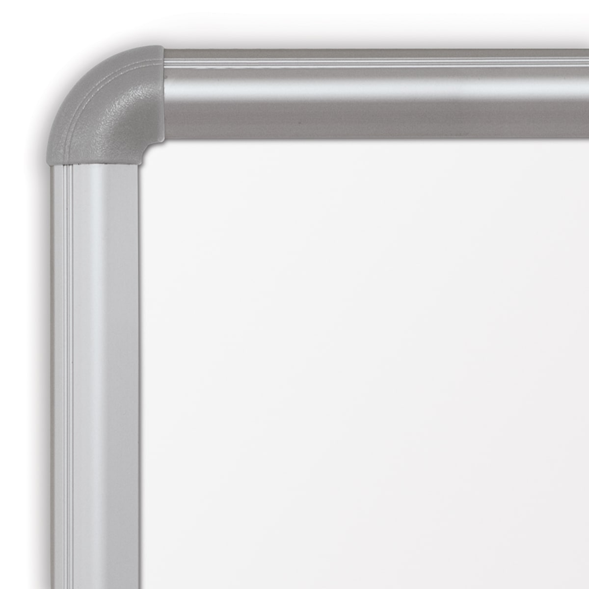 Mooreco Magne-Rite Whiteboard - Presidential Trim (Silver) 3'H x 4'W (Mooreco 219PC) - SchoolOutlet