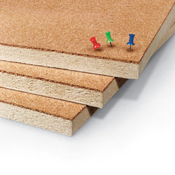 Mooreco Natural Add Cork Tackboard - Unframed - 4'H x 6'W (Mooreco 302XG)