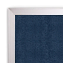 Mooreco Fabric Cork - Plate Tackboard - Aluminum Trim - 3'H x 4'W (MOR-333AC)