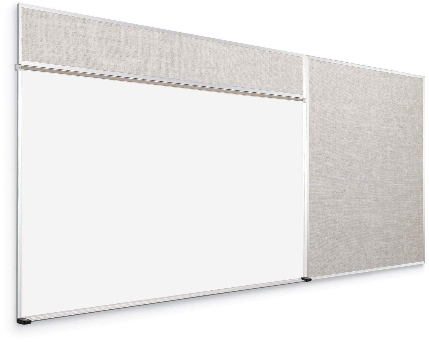 Mooreco Combo-Rite Board - Porcelain Steel Markerboard and Vin-Tak Tackboard (Type D) - SchoolOutlet