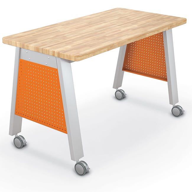 Mooreco Compass Makerspace Pegboard Table Side Panels (Set of 2) - 52990 - SchoolOutlet