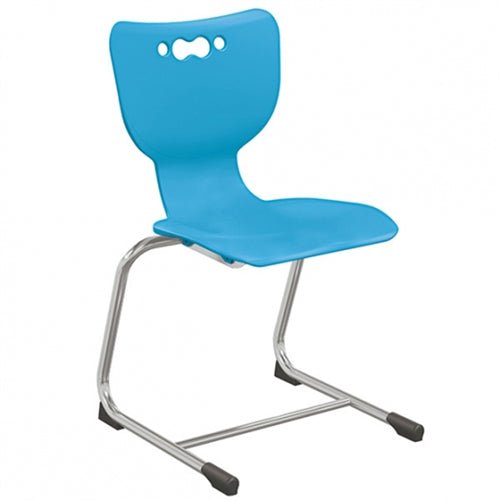 Mooreco Hierarchy Cantilever School Chair - 5 Pack - Cantilever Base - 16" Height - Chrome Frame (Mooreco 53216-5) - SchoolOutlet