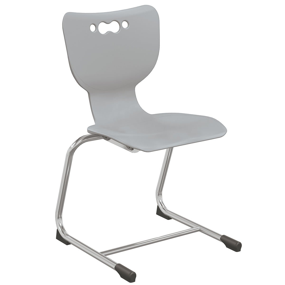 Mooreco Hierarchy Cantilever School Chair - 5 Pack - Cantilever Base - 16" Height - Chrome Frame (Mooreco 53216-5) - SchoolOutlet