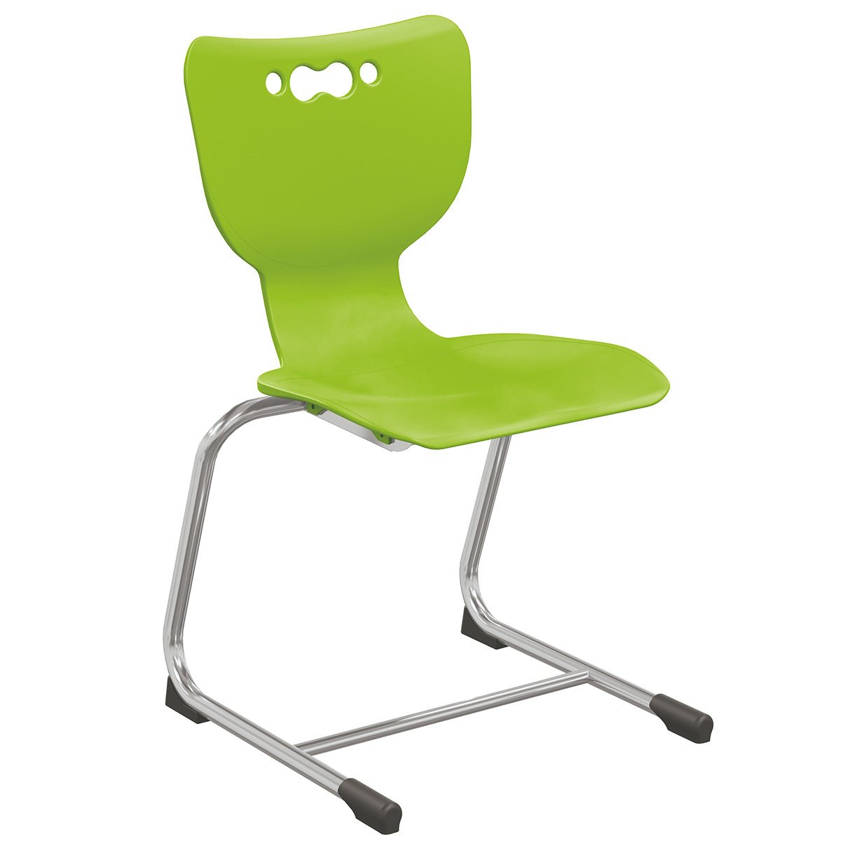 Mooreco Hierarchy Cantilever School Chair - 5 Pack - Cantilever Base - 16" Height - Chrome Frame (Mooreco 53216-5) - SchoolOutlet