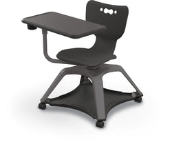 MooreCo Hierarchy Enroll Series Mobile Tablet Arm Chair Desk No Arms (MOR-54325-XXXX-NA-XX-XX )