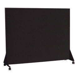 Mooreco Black anodized - Markerboard one side - flannel one side 5' L x 4' H (Mooreco 649F)