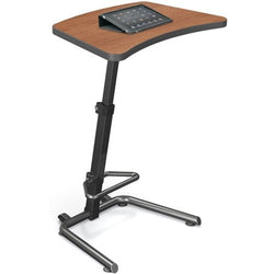 Mooreco Up-Rite Student Table - Backer Back Surface - Black Edgeband (Mooreco 90532)