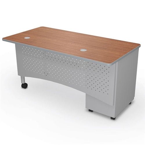 Mooreco 91775 Avid Modular Single Pedestal Desk 60"x 24"x 30" (Mooreco 91775) - SchoolOutlet