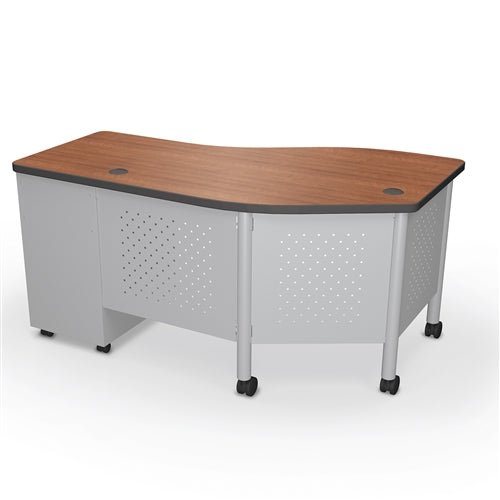 Mooreco 91785 Avid Modular Instructor Teacher's Desk 29.8"H x 60"W x 36.3"D - Right (Mooreco 91785) - SchoolOutlet