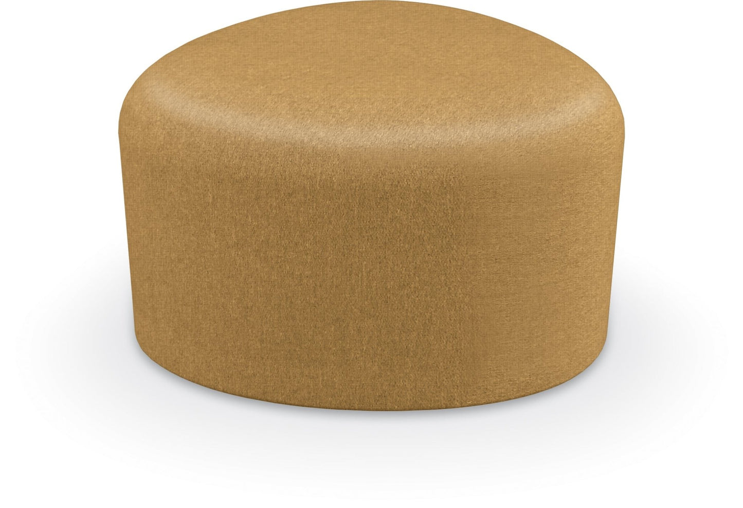 Mooreco Akt Soft Seating Lounge Small Ottoman - Grade 02 Fabric and Powder Coated Sled Legs - SchoolOutlet