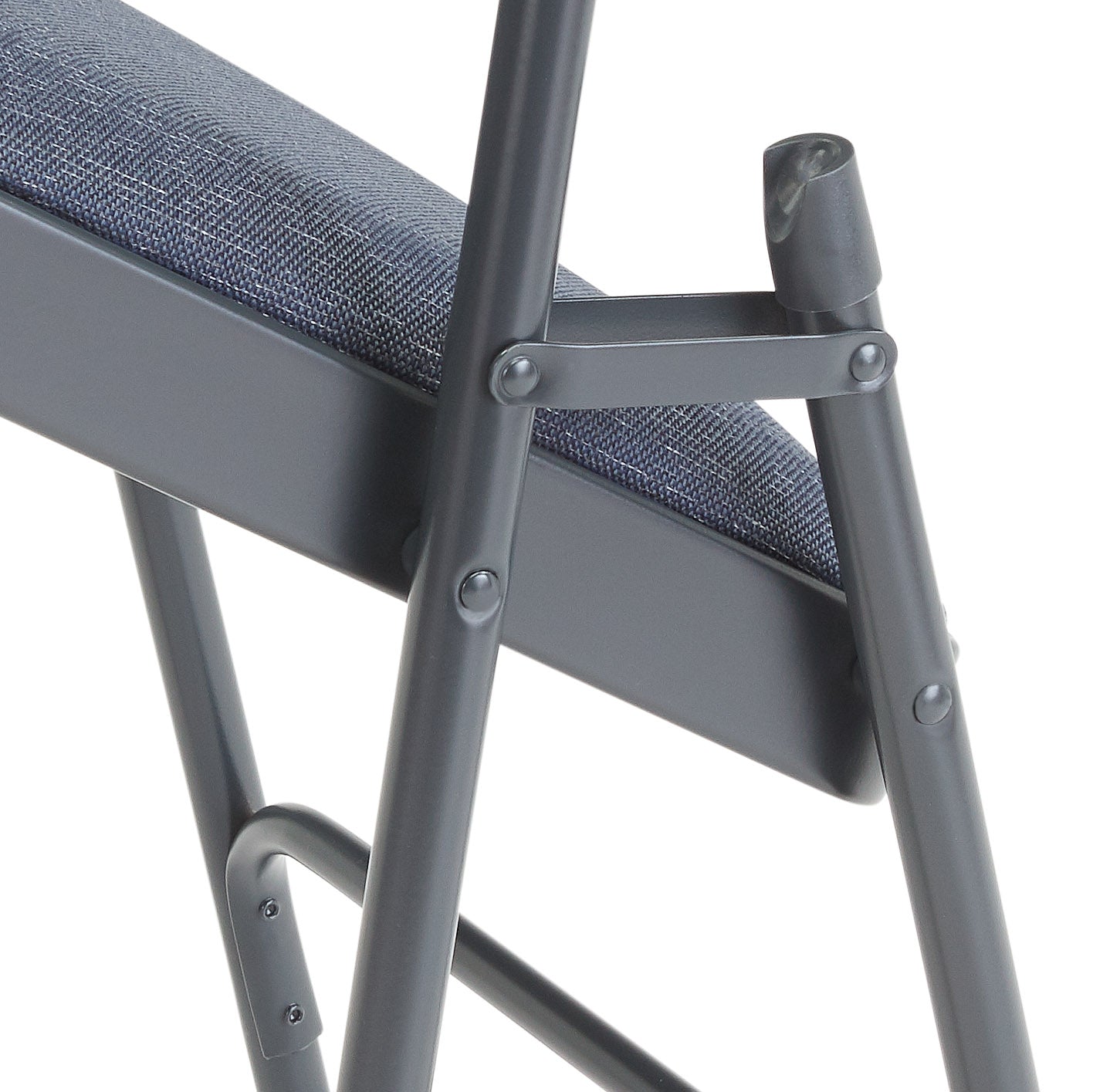 NPS 2300 Series Fabric Upholstered Premium Folding Chair Triple Brace Double Hinge (National Public Seating NPS-2300) - SchoolOutlet