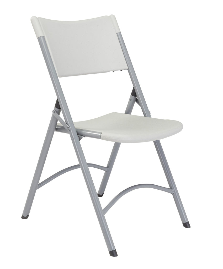 NPS 600 Series Blow Molded Heavy Duty Plastic Folding Chair (National Public Seating NPS-600) - SchoolOutlet