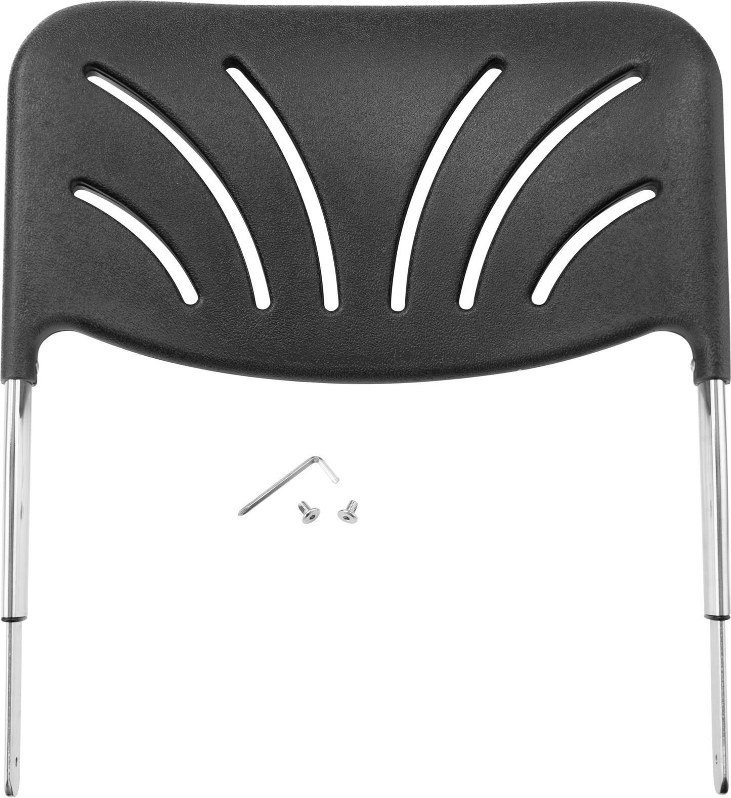 NPS Elephant Z-stool 18" H Stool with Blow Molded Seat and Backrest for Science Labs, Classrooms, Industrial Shops (National Public Seating NPS-6618B) - SchoolOutlet