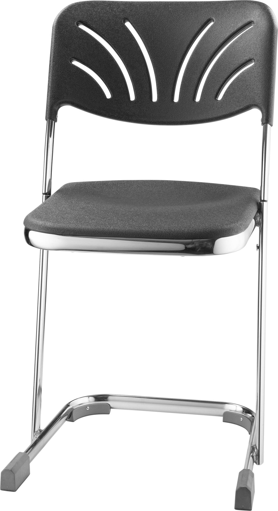 NPS Elephant Z-stool 18" H Stool with Blow Molded Seat and Backrest for Science Labs, Classrooms, Industrial Shops (National Public Seating NPS-6618B) - SchoolOutlet