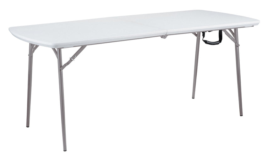 NPS Rectangular Fold-In-Half Table - 30"L x 72"W (National Public Seating NPS-BMFIH3072) - SchoolOutlet