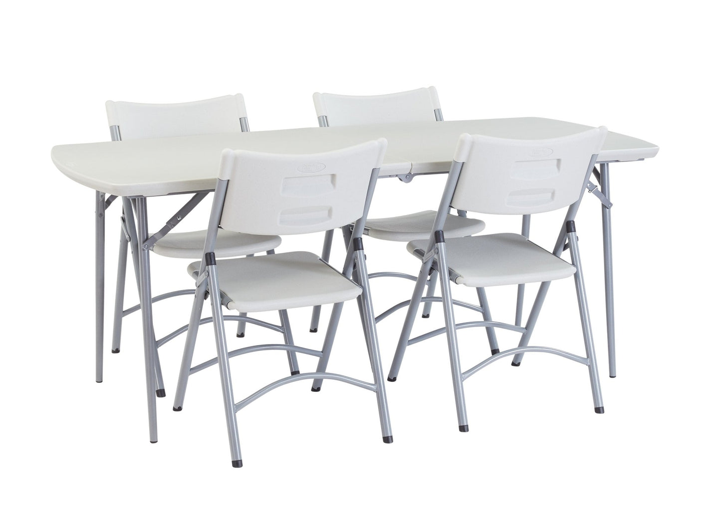 NPS Rectangular Fold-In-Half Table - 30"L x 72"W (National Public Seating NPS-BMFIH3072) - SchoolOutlet