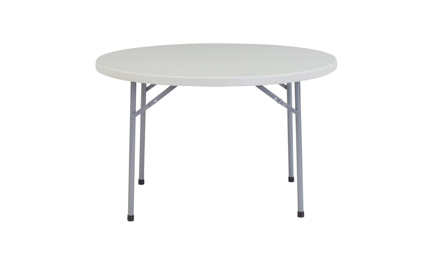 NPS Round Plastic Top Folding Table 48" Round (National Public Seating NPS-BT48R) - SchoolOutlet