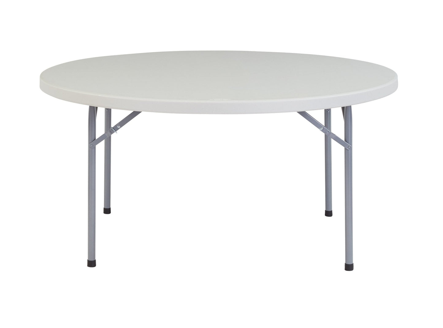 NPS Round Plastic Top Folding Table 60" Round (National Public Seating NPS-BT60R) - SchoolOutlet