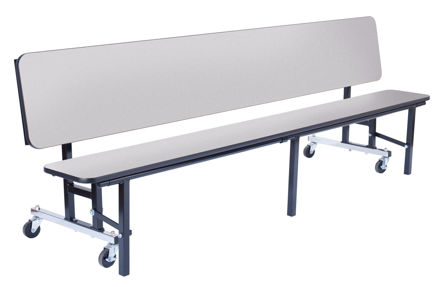 NPS 7' Mobile Convertible Bench Unit - 84"L x 29"W (National Public Seating NPS-CBG84) - SchoolOutlet