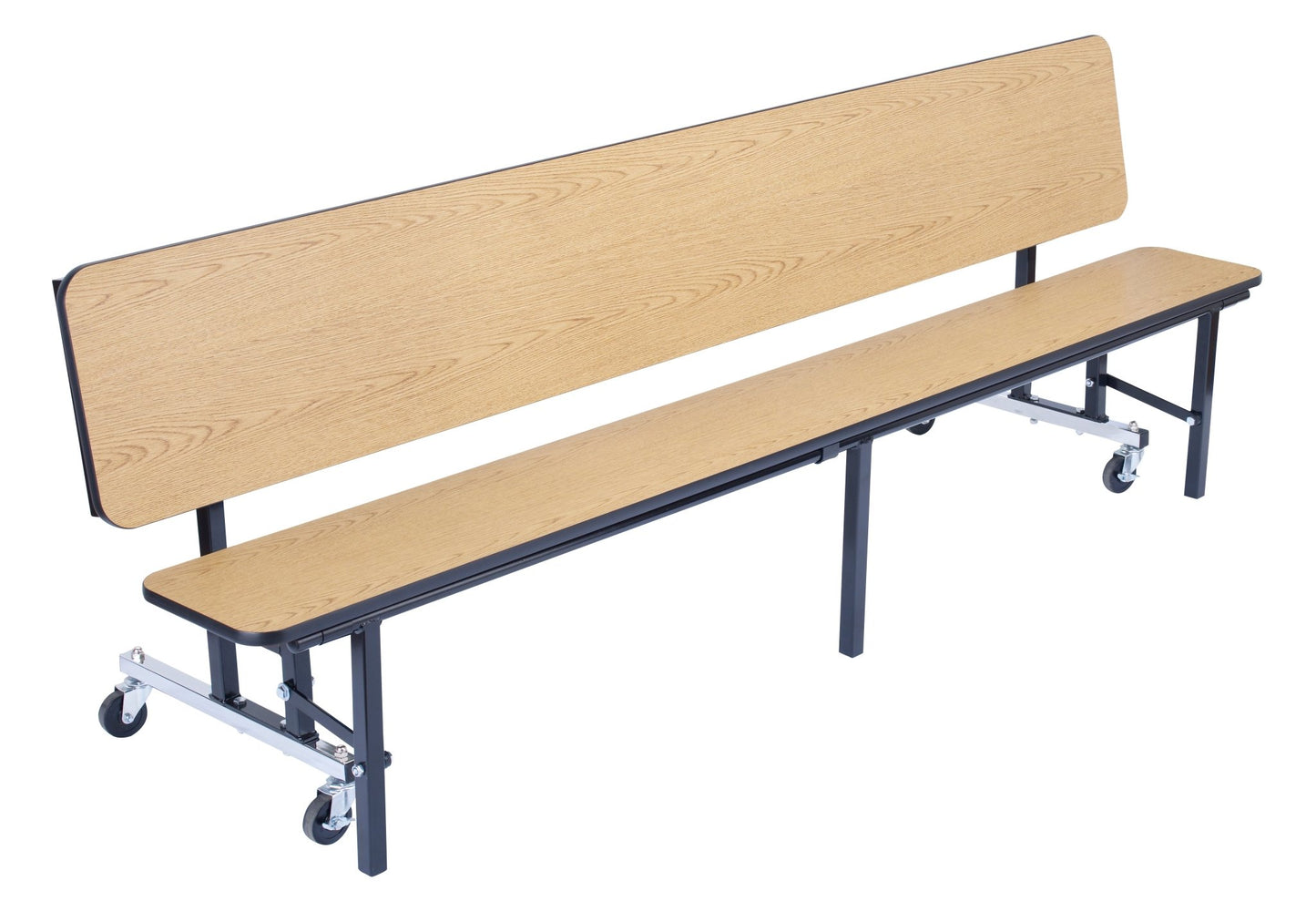 NPS 8' Mobile Convertible Bench Unit - 96"L x 29"W (National Public Seating NPS-CBG96) - SchoolOutlet