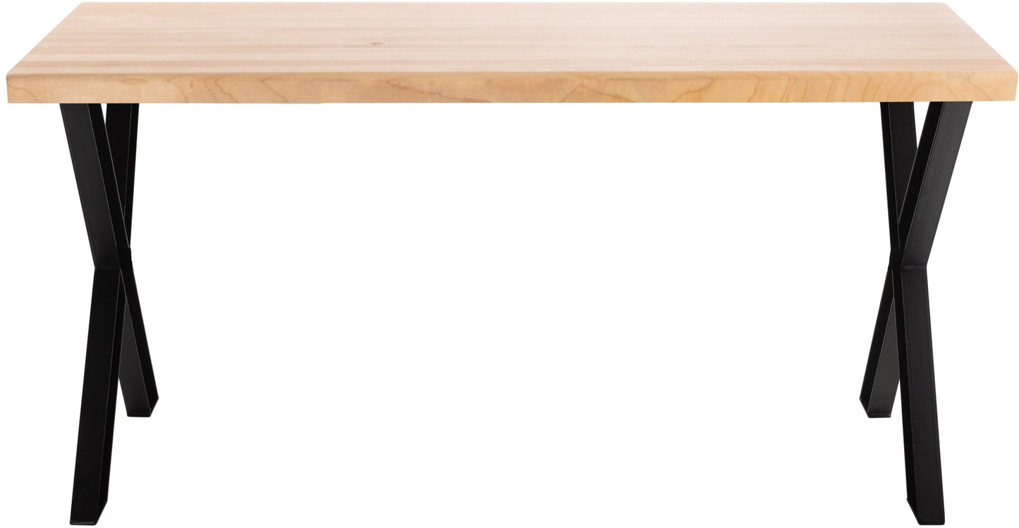 NPS CLT3060D2BB - Collaborator Table, 30" x 60", Rectangle, 30" Height, Butcherblock top (National Public Seating NPS-CLT3060D2BB) - SchoolOutlet