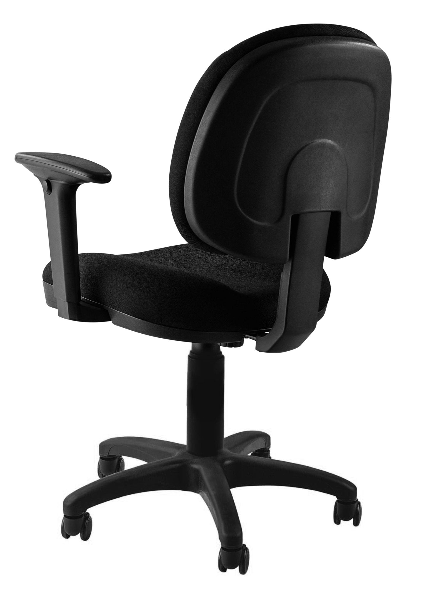 NPS Comfort Task Chair with Arms, 18" - 22" Height (National Public Seating NPS-CTC-A) - SchoolOutlet