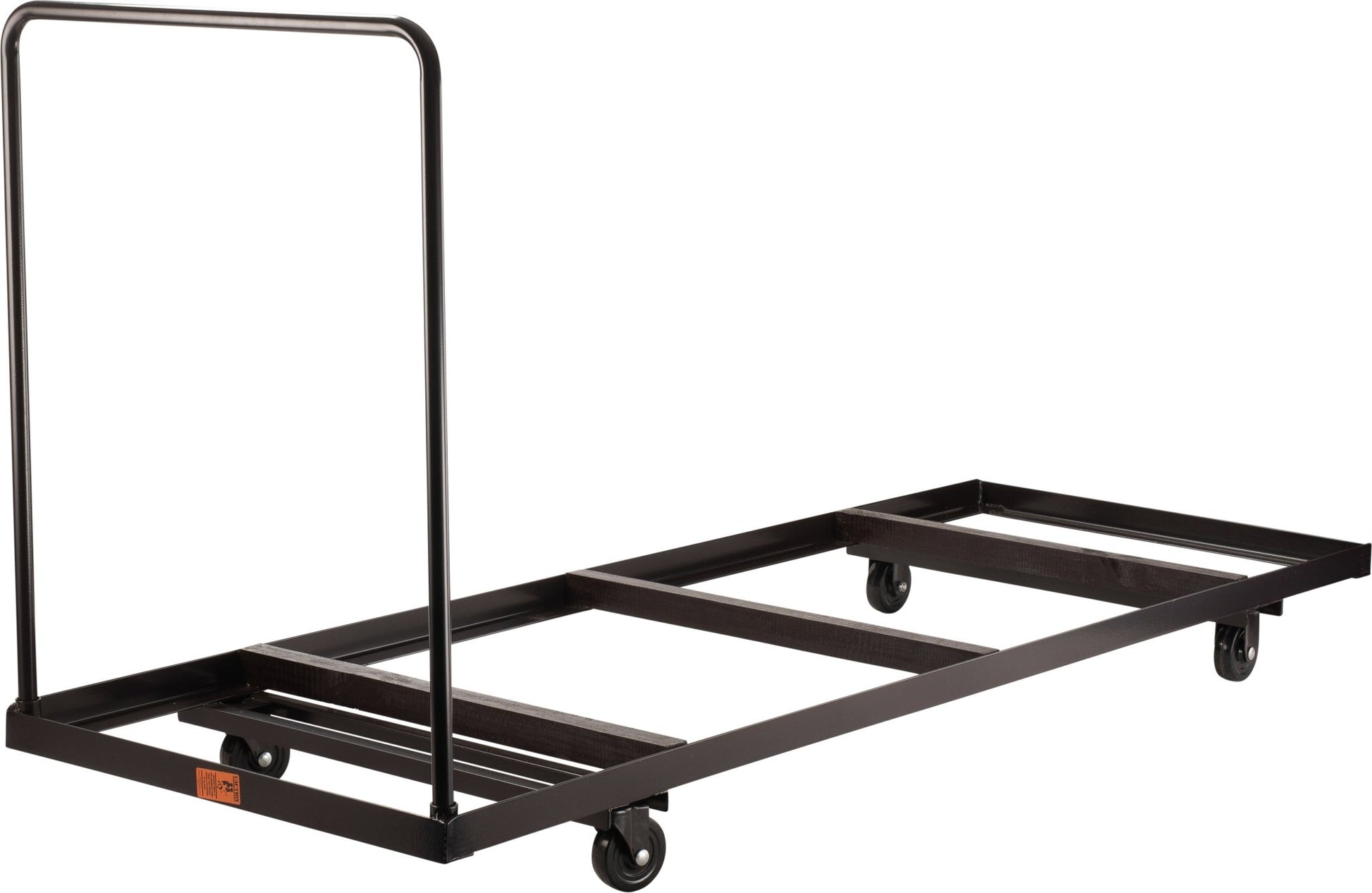 NPS Folding Table Dolly - Horizontal Storage - Max 96"L (National Public Seating NPS-DY-3096) - SchoolOutlet