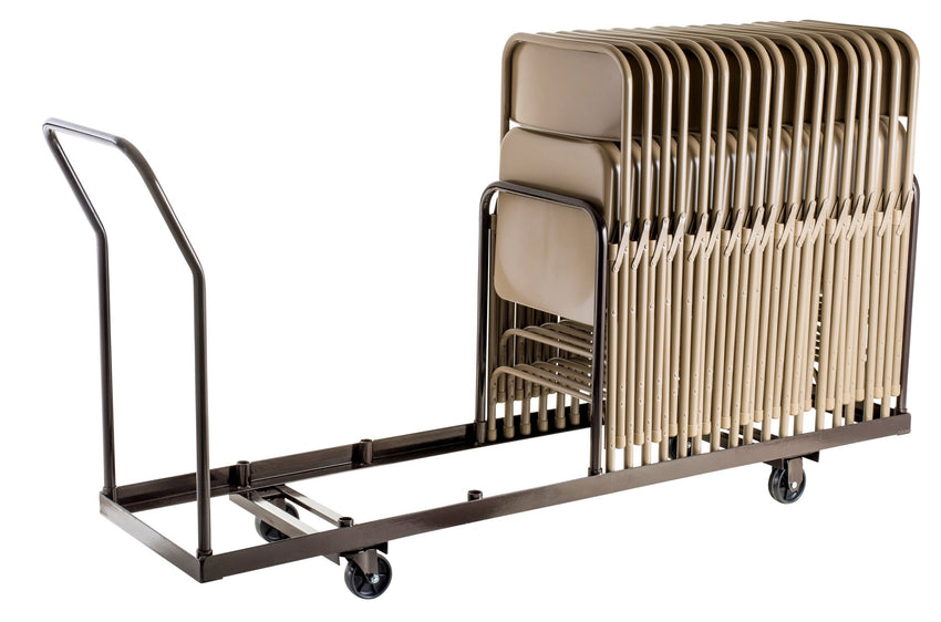 NPS Dolly for Folding Chairs Vertical storage Holds up to 35 Chairs (National Public Seating NPS-DY-35) - SchoolOutlet