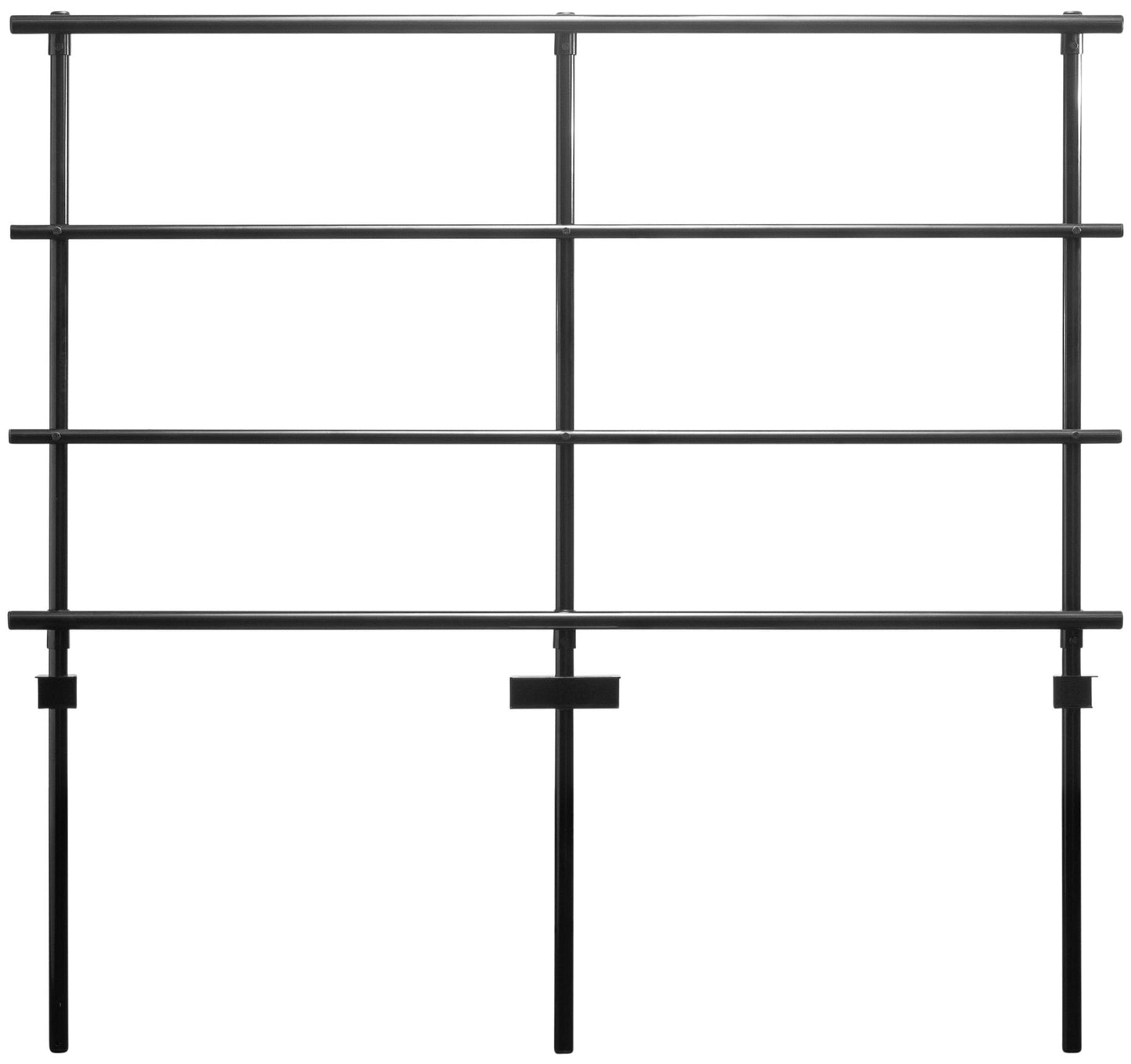 NPS Guard Rails for 24 inch Tapered Risers (National Public Seating NPS-GRR24T) - SchoolOutlet